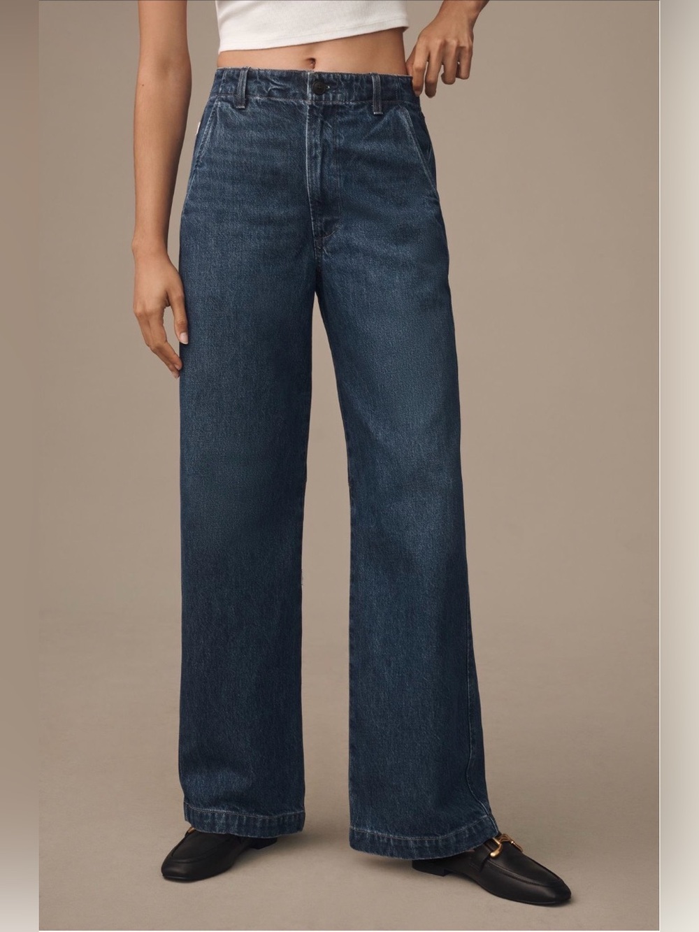 Citizens of Humanity - Adjani trouser high-rise wide-leg jeans - Picture 3 of 10